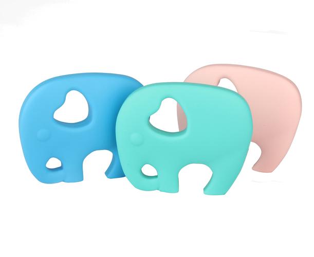 硅胶大象牙胶 婴儿牙胶 磨牙器宝宝安抚工具 创意母婴用品厂家