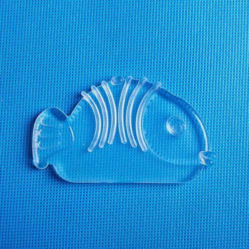 【产品图片】: 【产品名称】:透明硅胶牙胶 【产品材质】:100%食品级